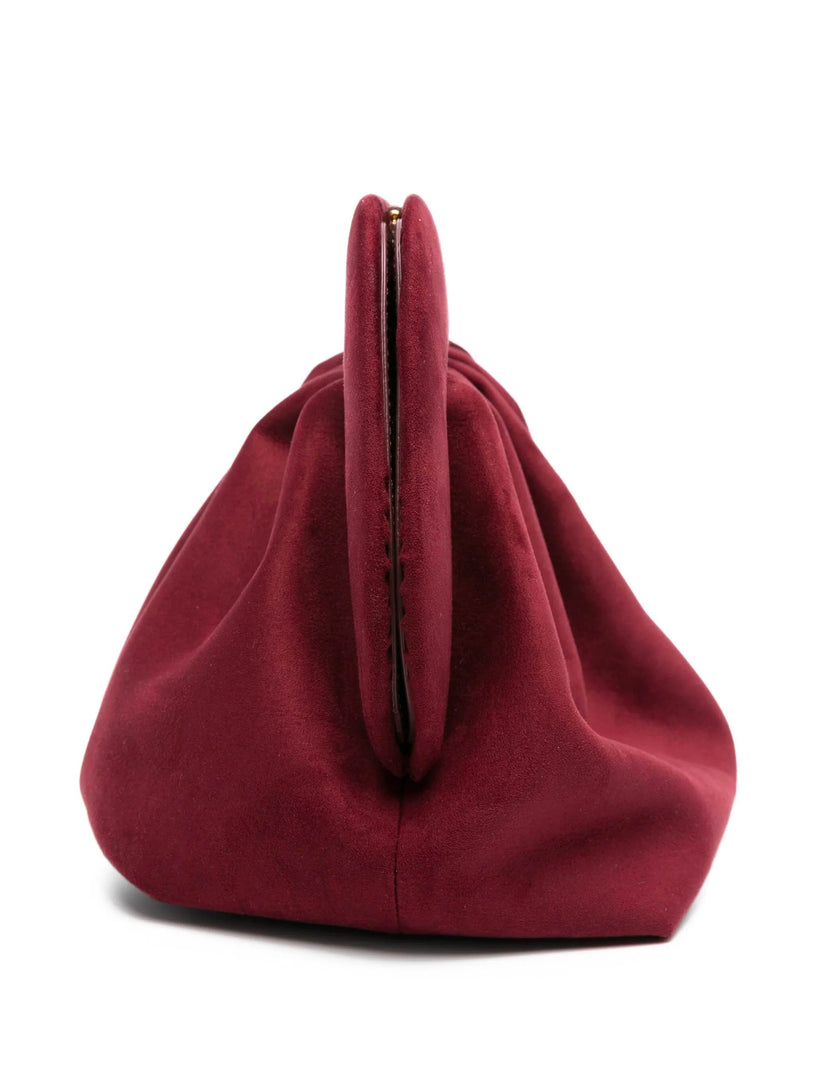 Clutch bios in suede