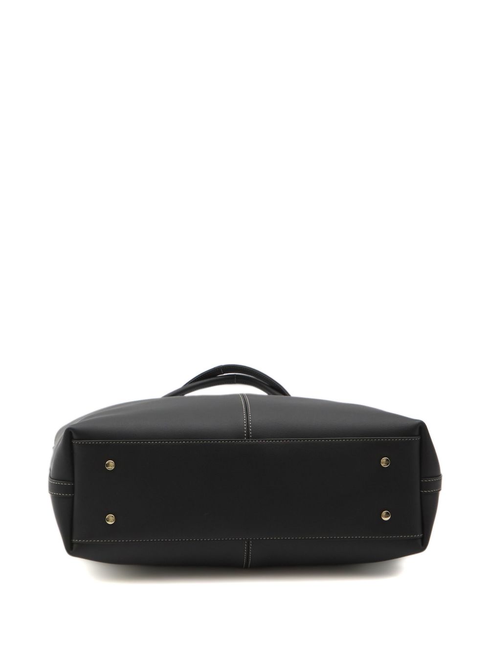 Medium-Small Leather Shopping Bag