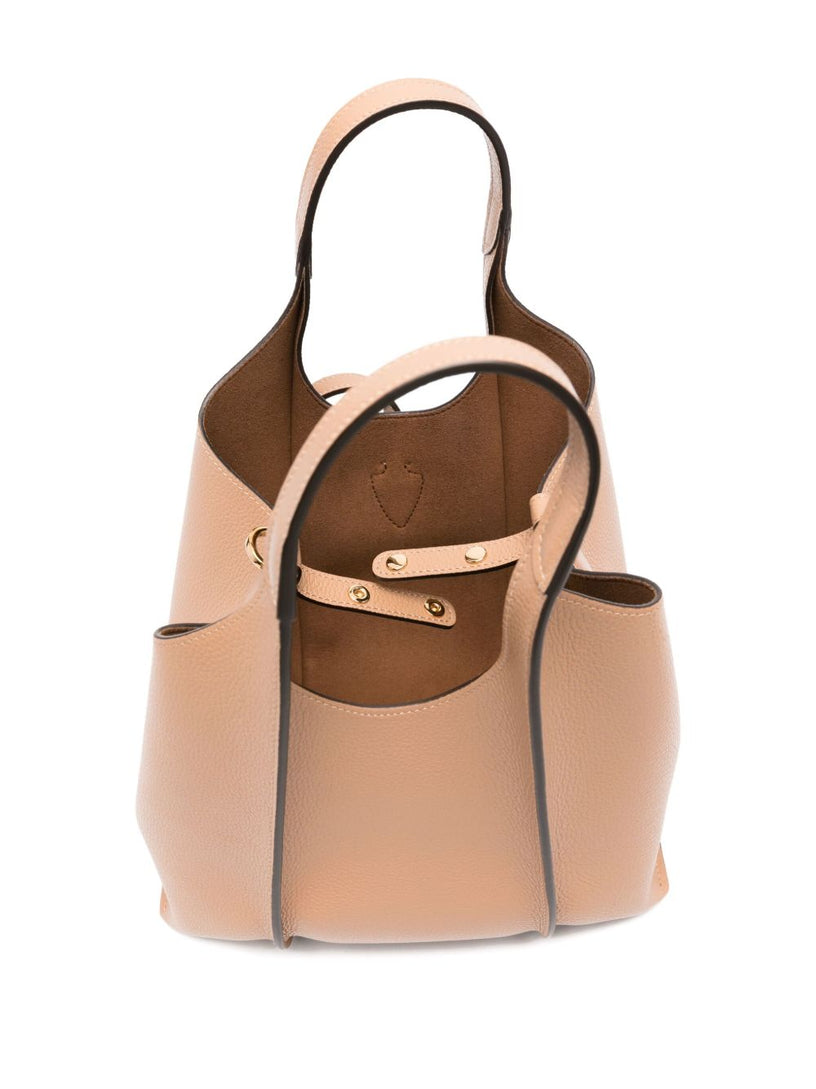 T Timeless Shopping Bag in Leather Mini