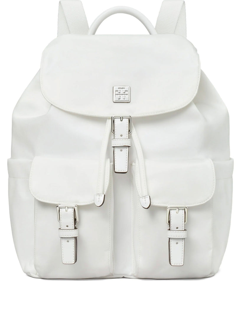 Nylon Backpack Tory Burch Bianco Grifo210