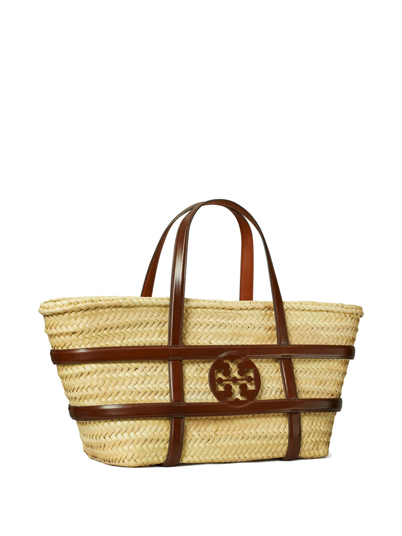 Ella Straw Basket Bag