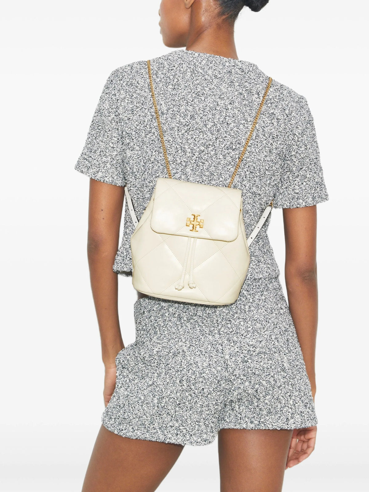Kira Diamond Quilt Mini Backpack