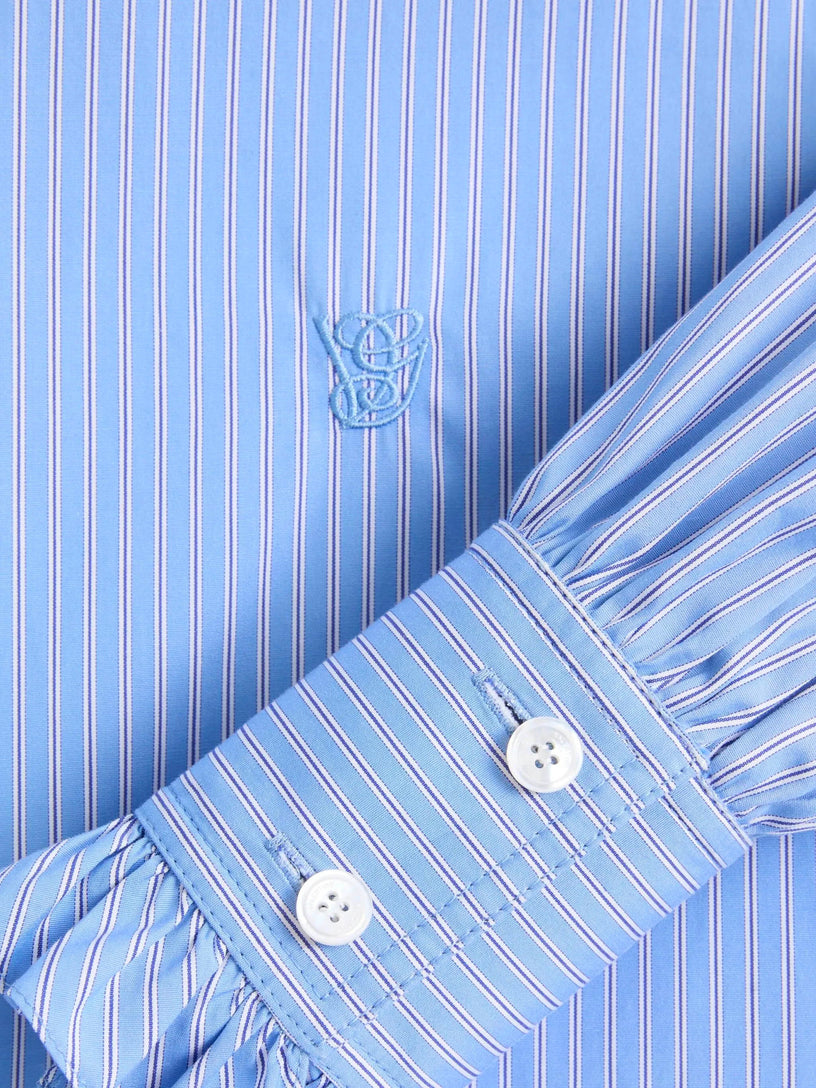 Classic Stripe Poplin Shirt