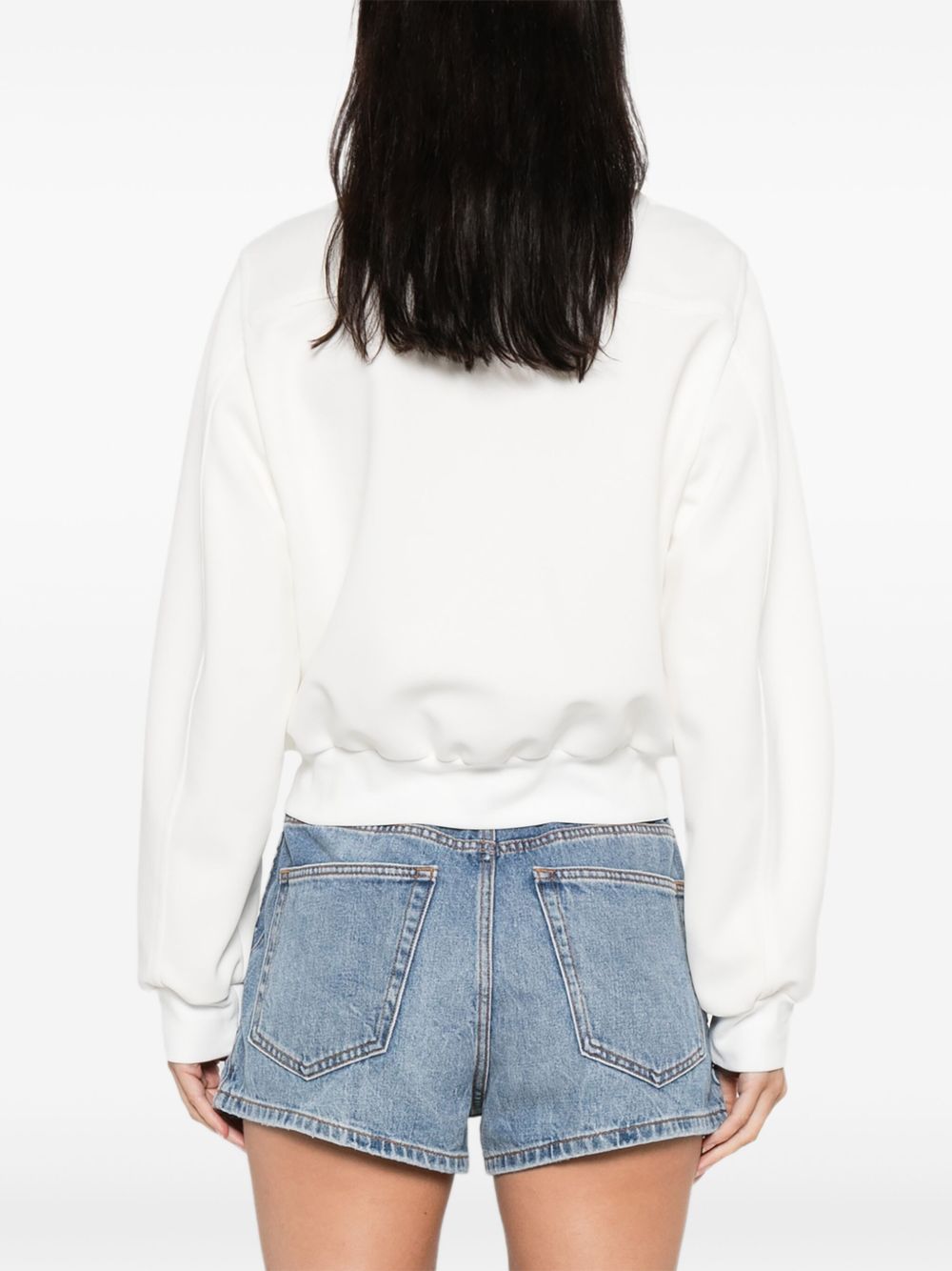 Jacket with gold V