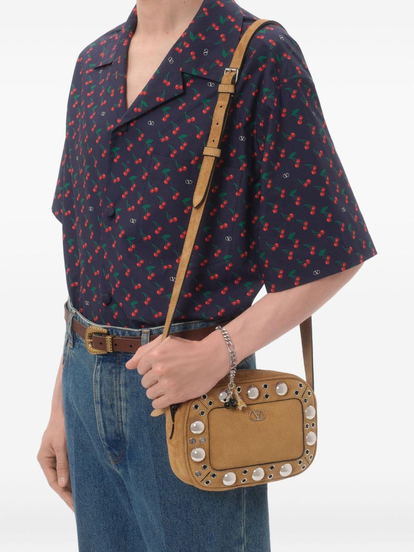 Bowling Shirt With Cherryfic Print