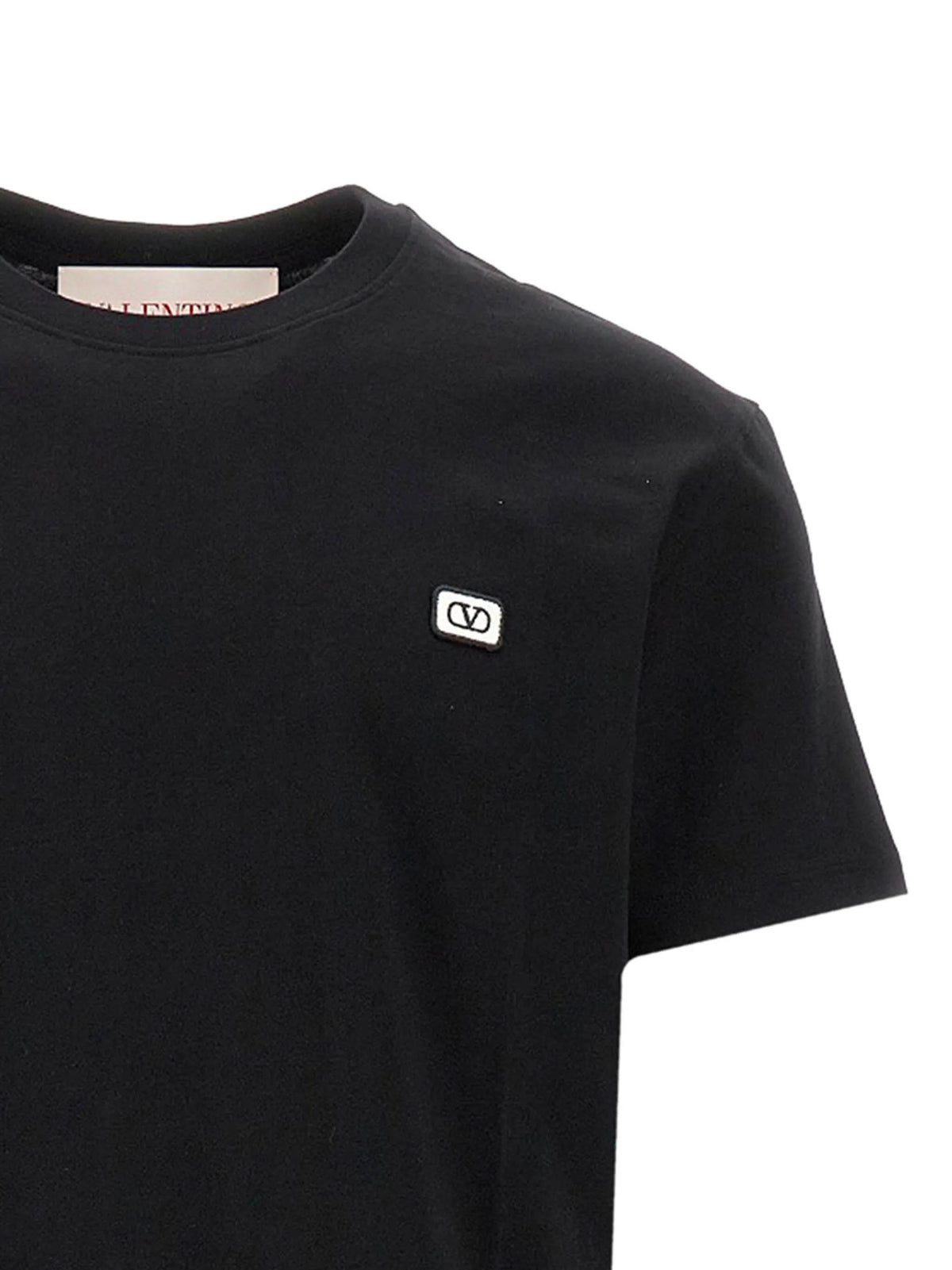 T-shirt with VLogo patch