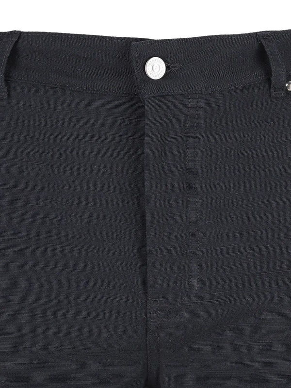 Linen and cotton trousers