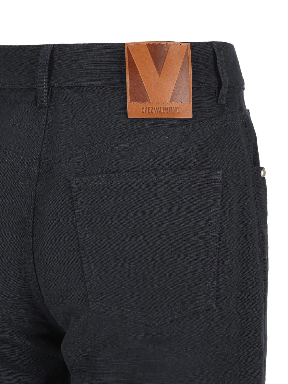 Linen and cotton trousers