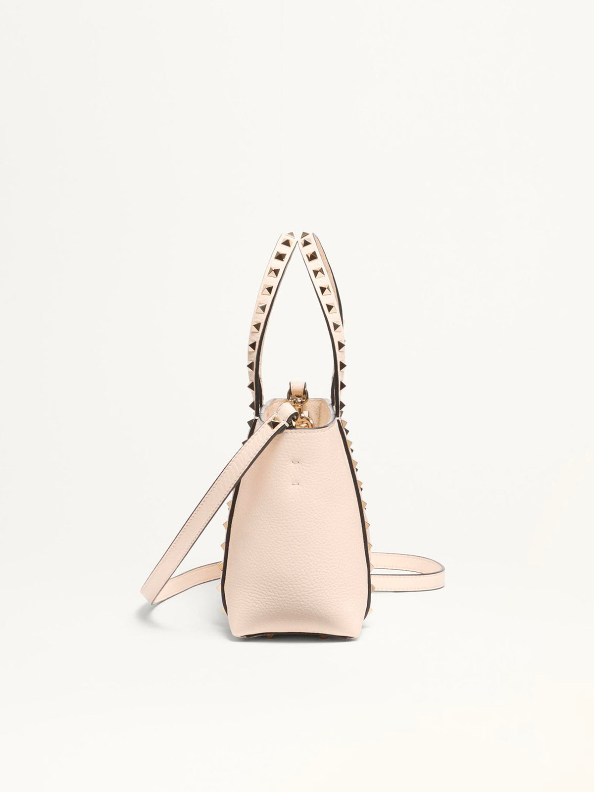 Rockstud small shopping bag