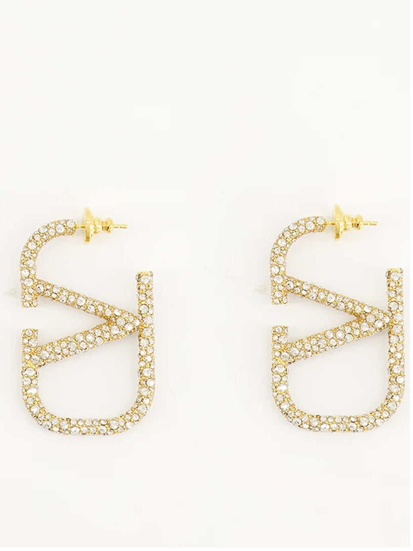 VLogo Signature earrings