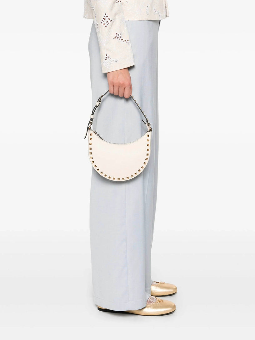 Mini Rockstud hobo bag