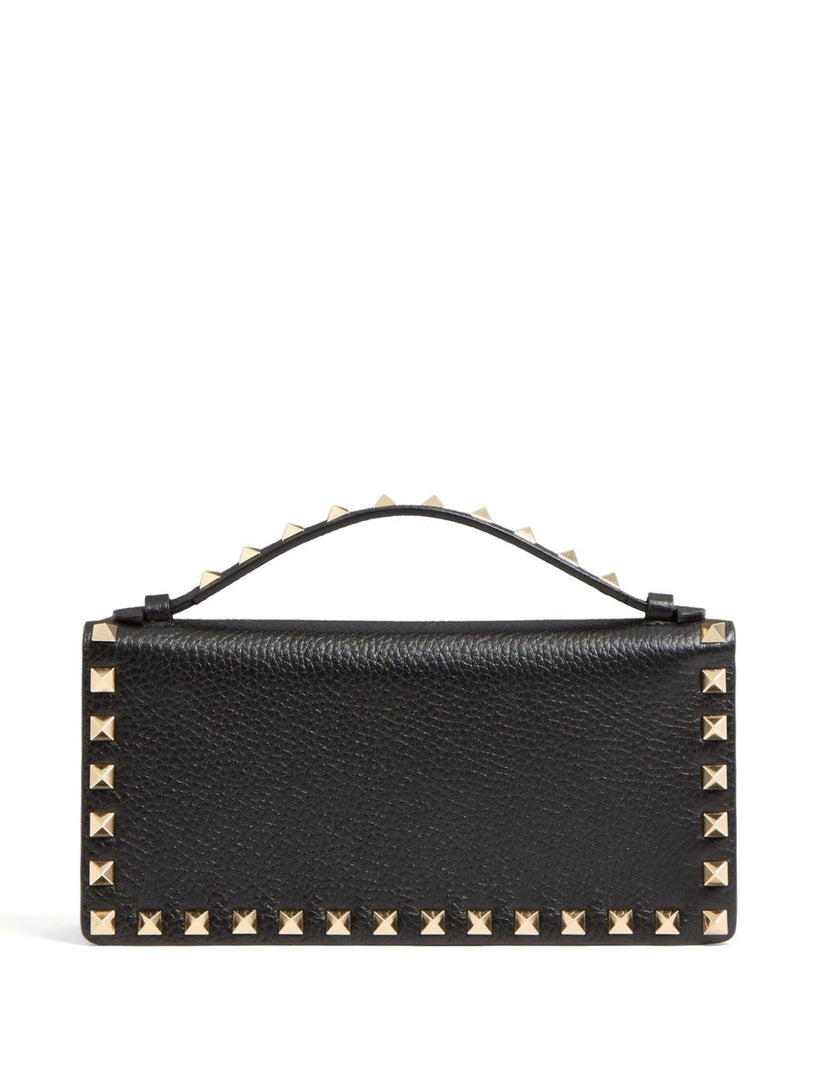 Rockstud wallet with chain