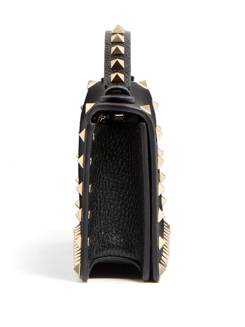 Rockstud wallet with chain