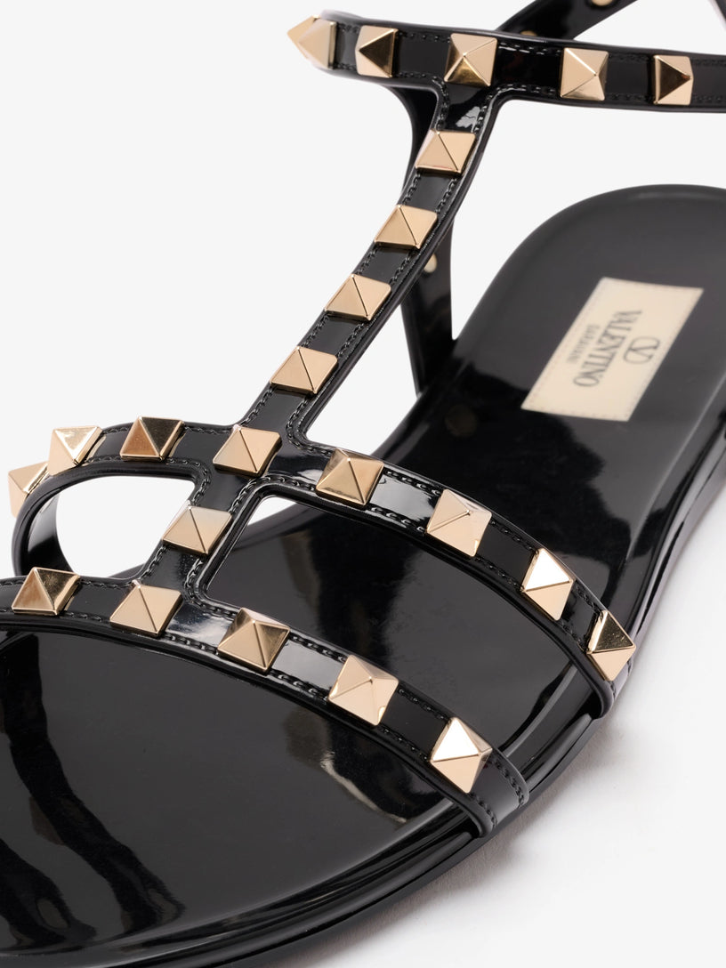 Rockstud rubber sandals