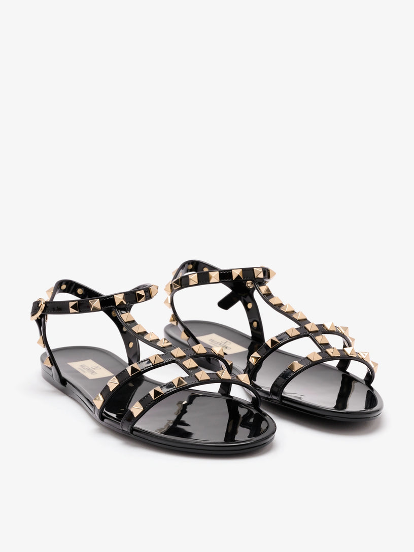 Rockstud rubber sandals