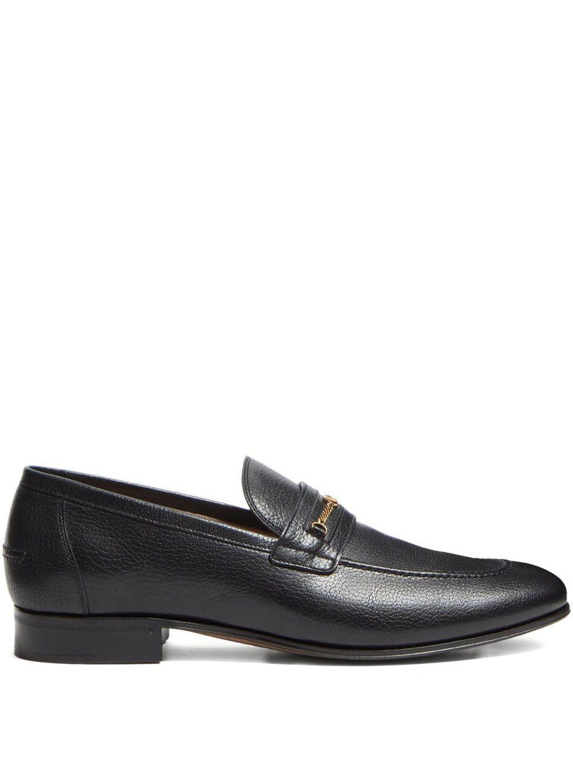 VLogo Signature kidskin loafers