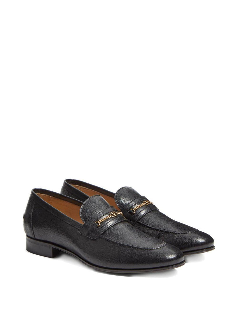 VLogo Signature kidskin loafers