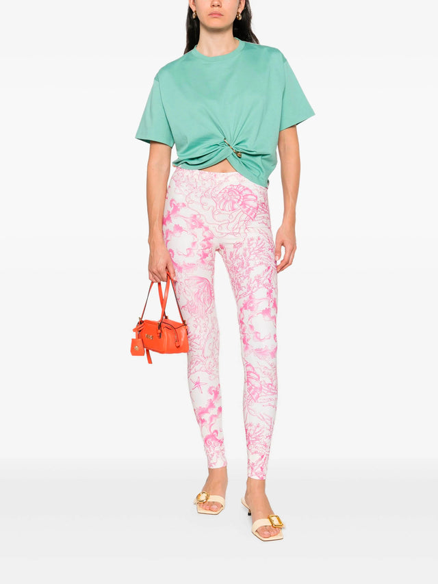 Baroque Underwater Lycra Leggings