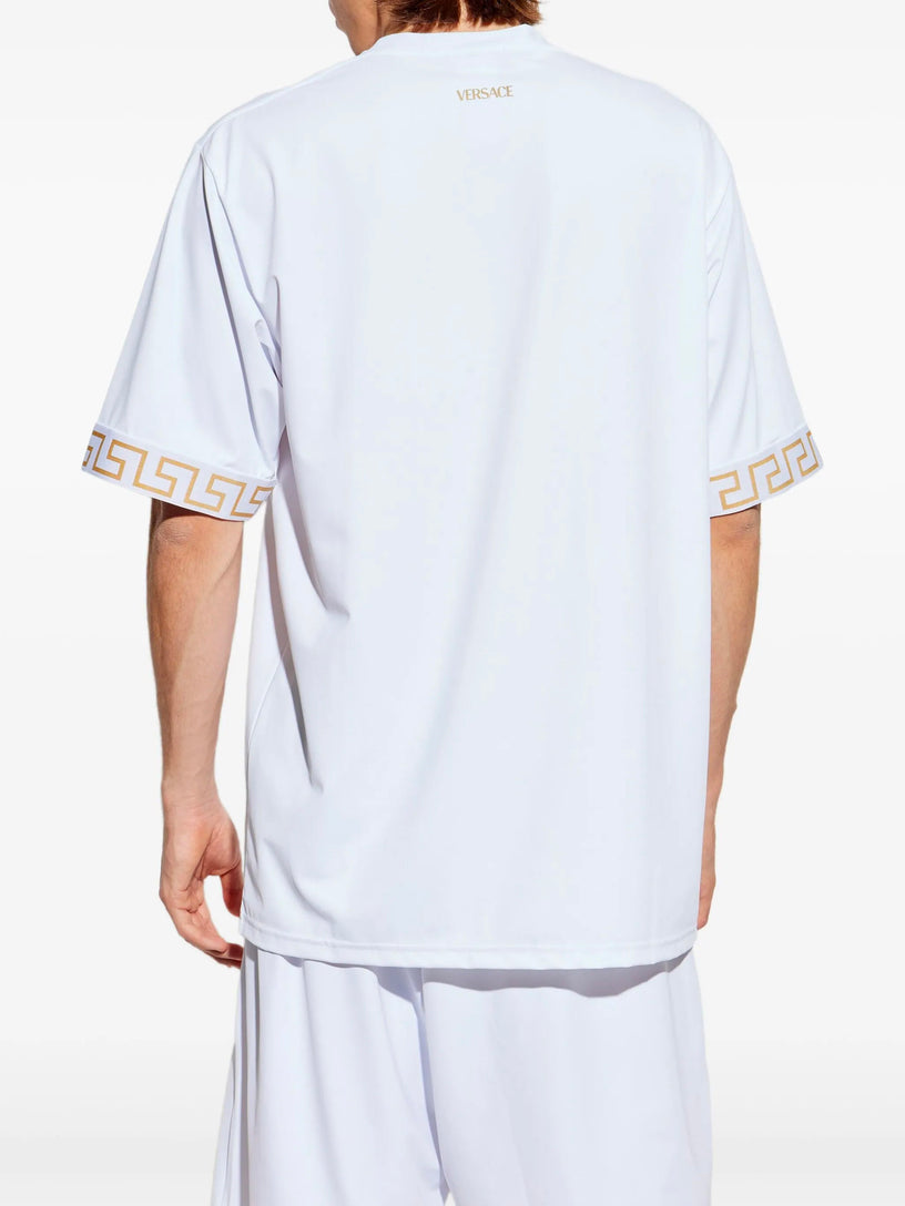 T-shirt with Greca motif
