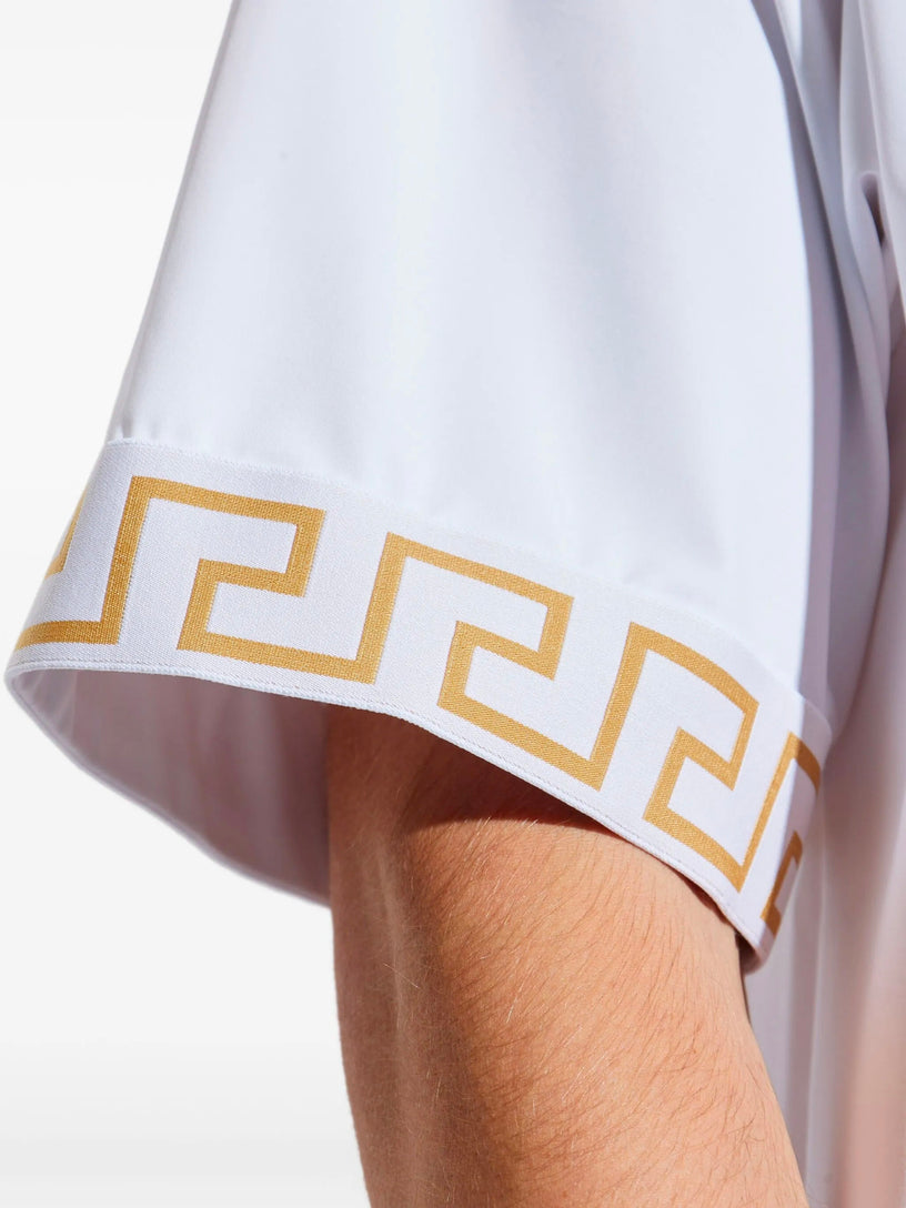 T-shirt with Greca motif