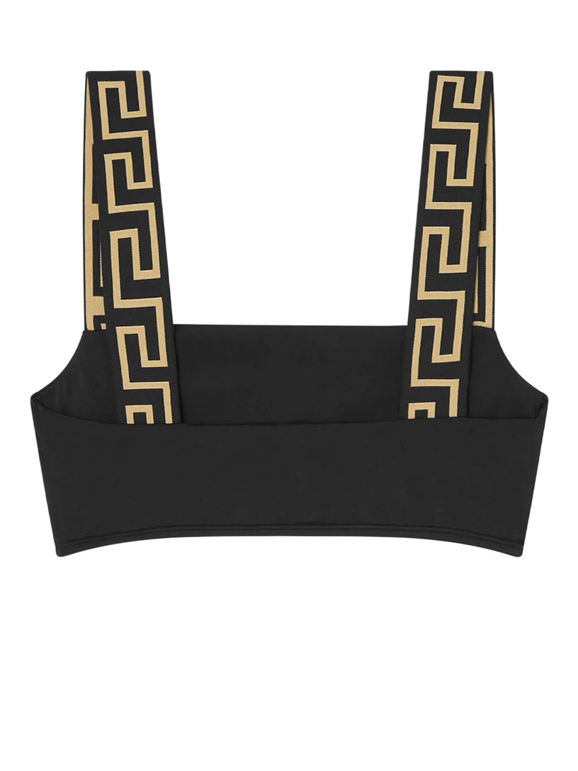 Bikini top with Greca border