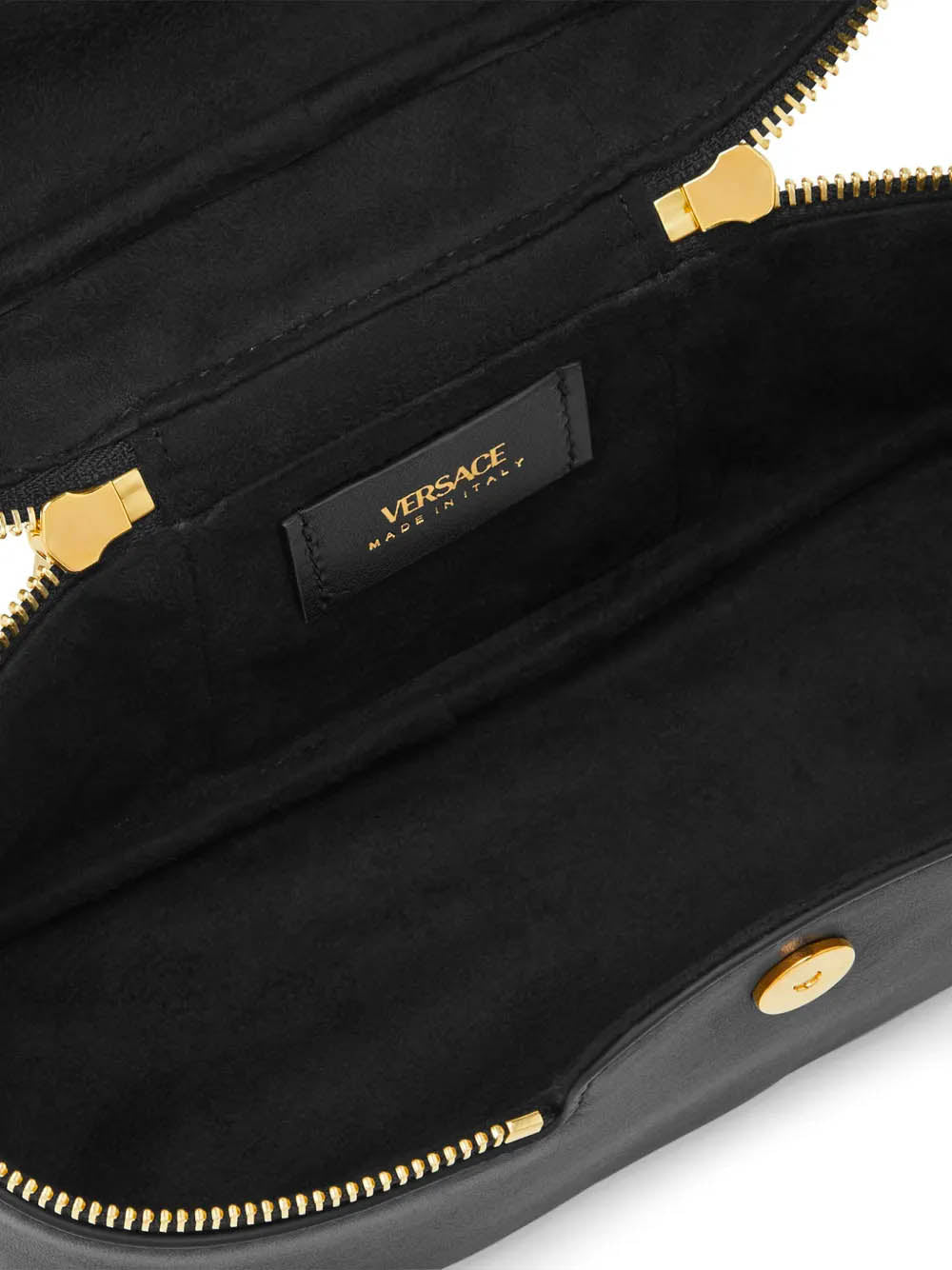 Versace Tag vanity crossbody bag