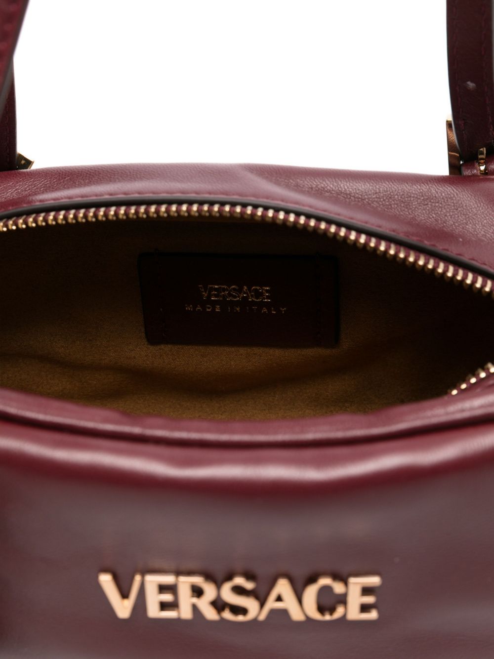 Versace Tag bowling mini bag
