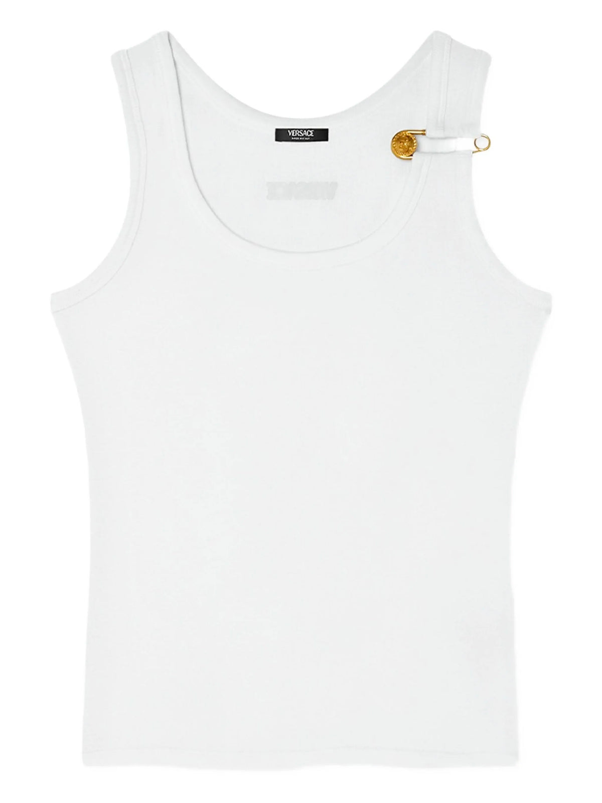 Safety Pin Ribbed Top