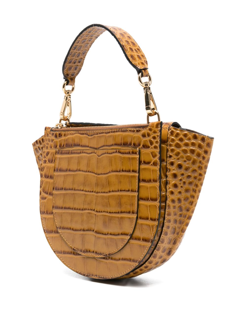 Mini Hortensia bag in croco