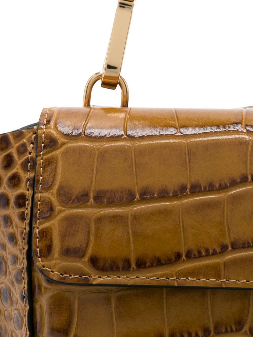 Mini Hortensia bag in croco