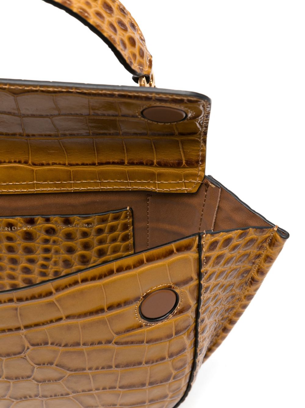 Mini Hortensia bag in croco