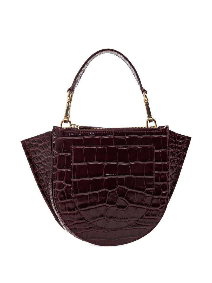 Mini Hortensia bag in croco