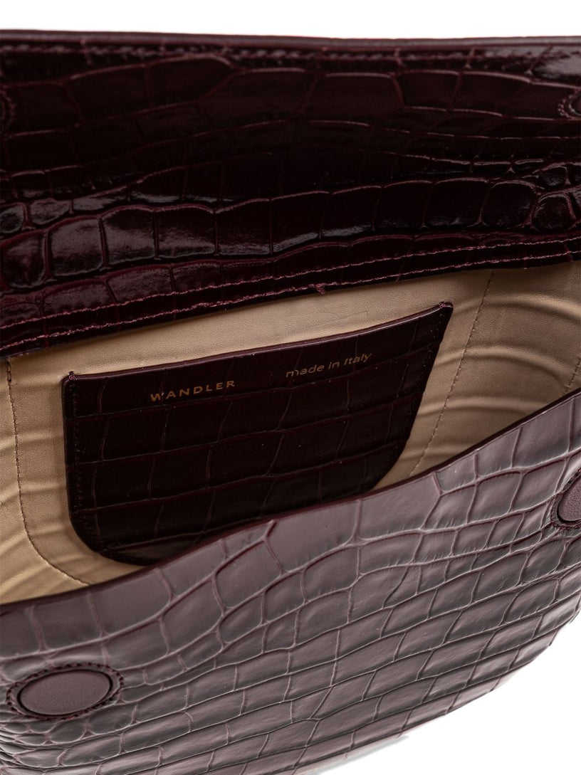 Mini Hortensia bag in croco