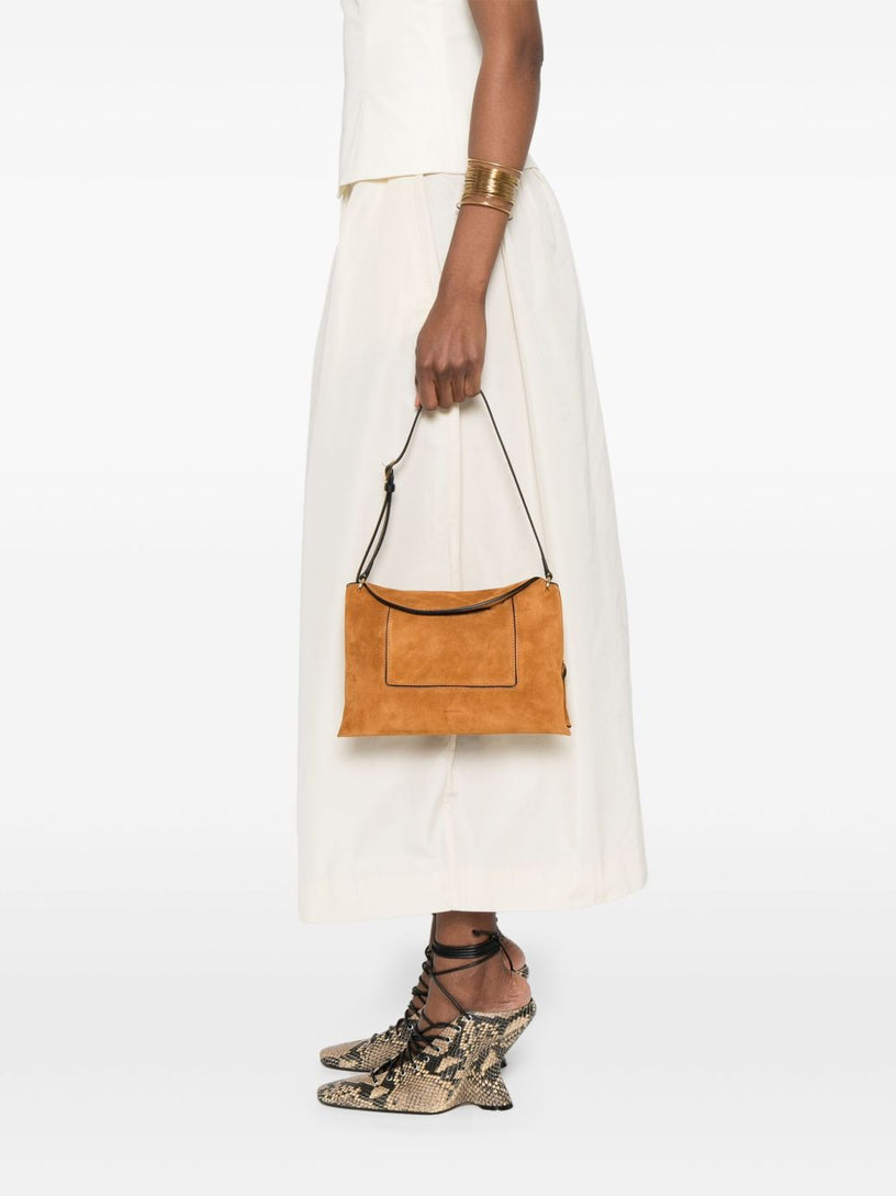 Penelope Slouch Bag Acai Suede