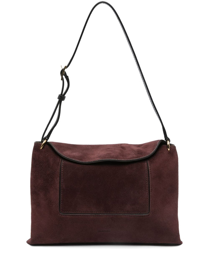 Penelope Slouch Bag Acai Suede