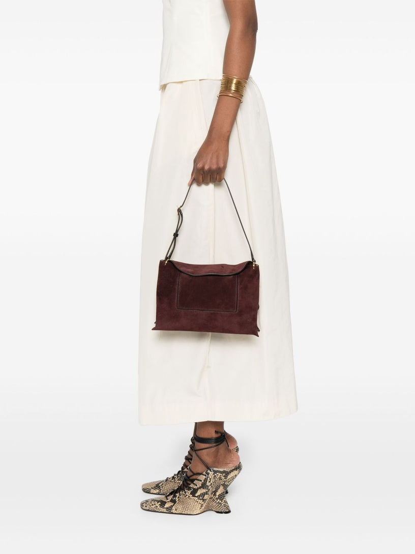 Penelope Slouch Bag Acai Suede