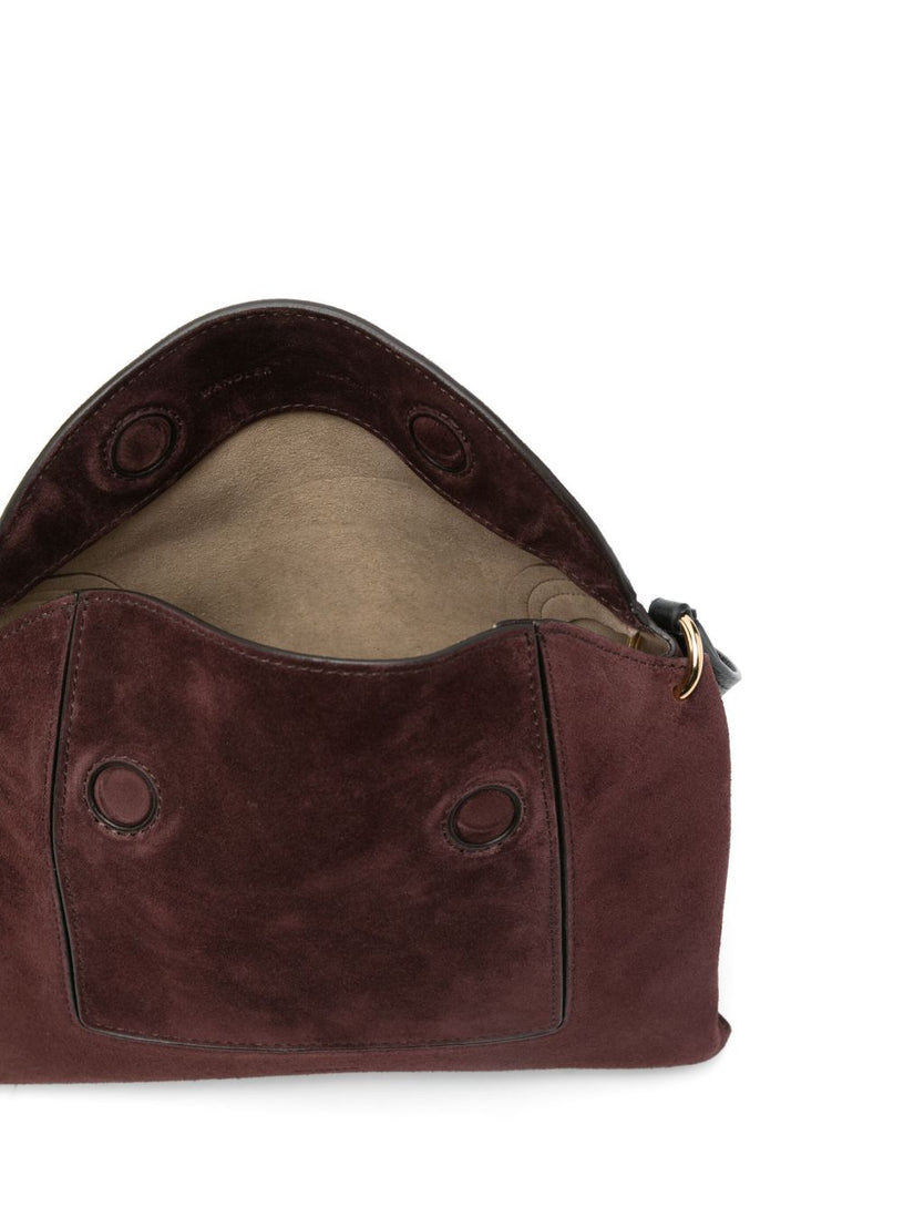 Penelope Slouch Bag Acai Suede
