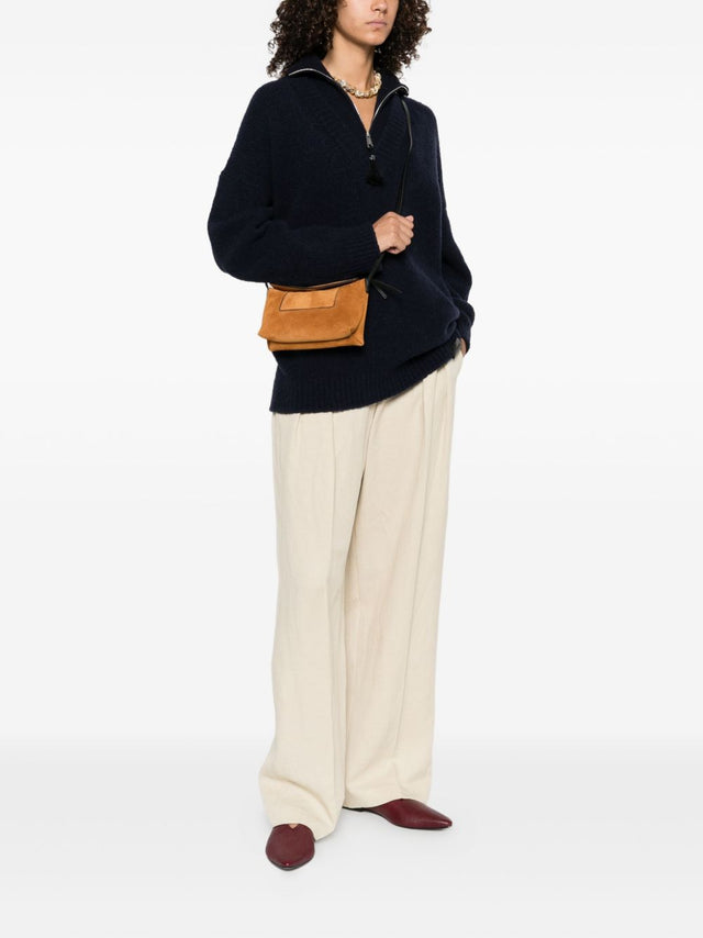 Suede Penelope Slouch Mini