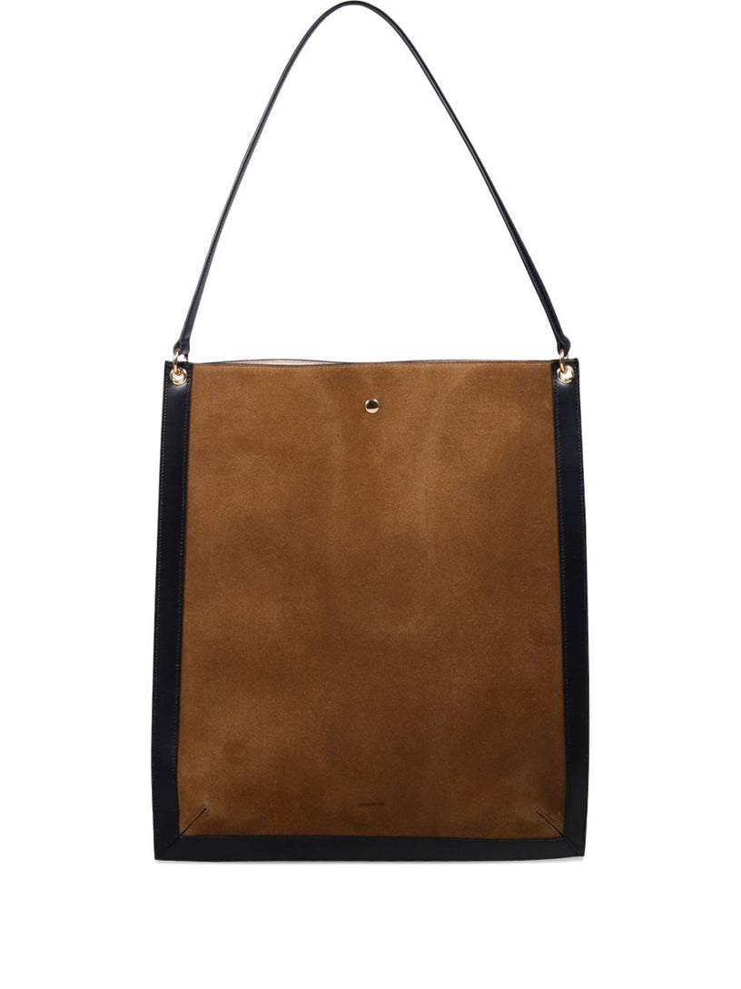 Penny Tote Bag Tobacco Suede