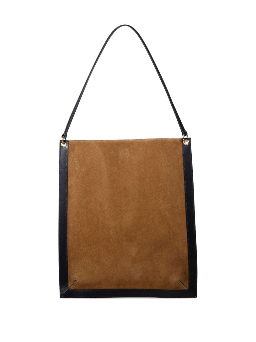 Penny Tote Bag Tobacco Suede