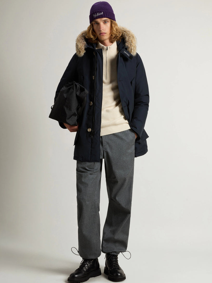 Arctic Parka in Ramar Cloth with removable fur