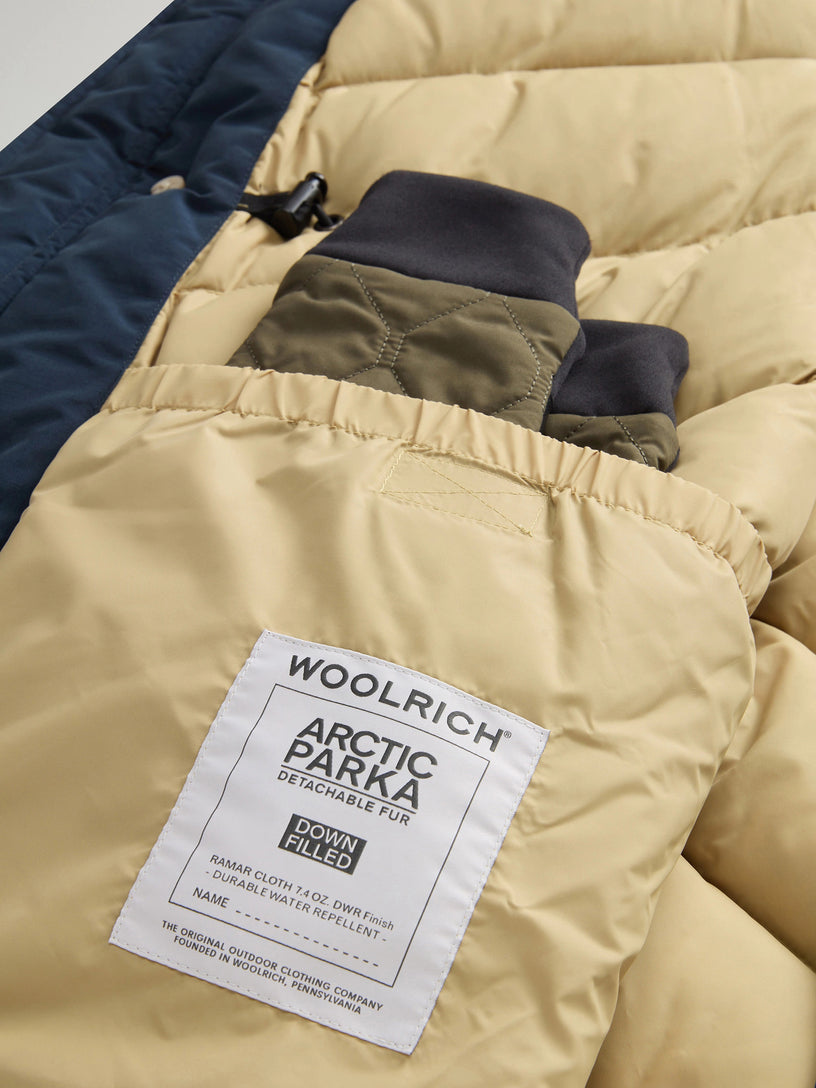 Arctic Parka in Ramar Cloth with removable fur