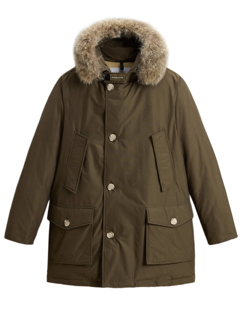 Arctic Parka in Ramar Cloth with removable fur