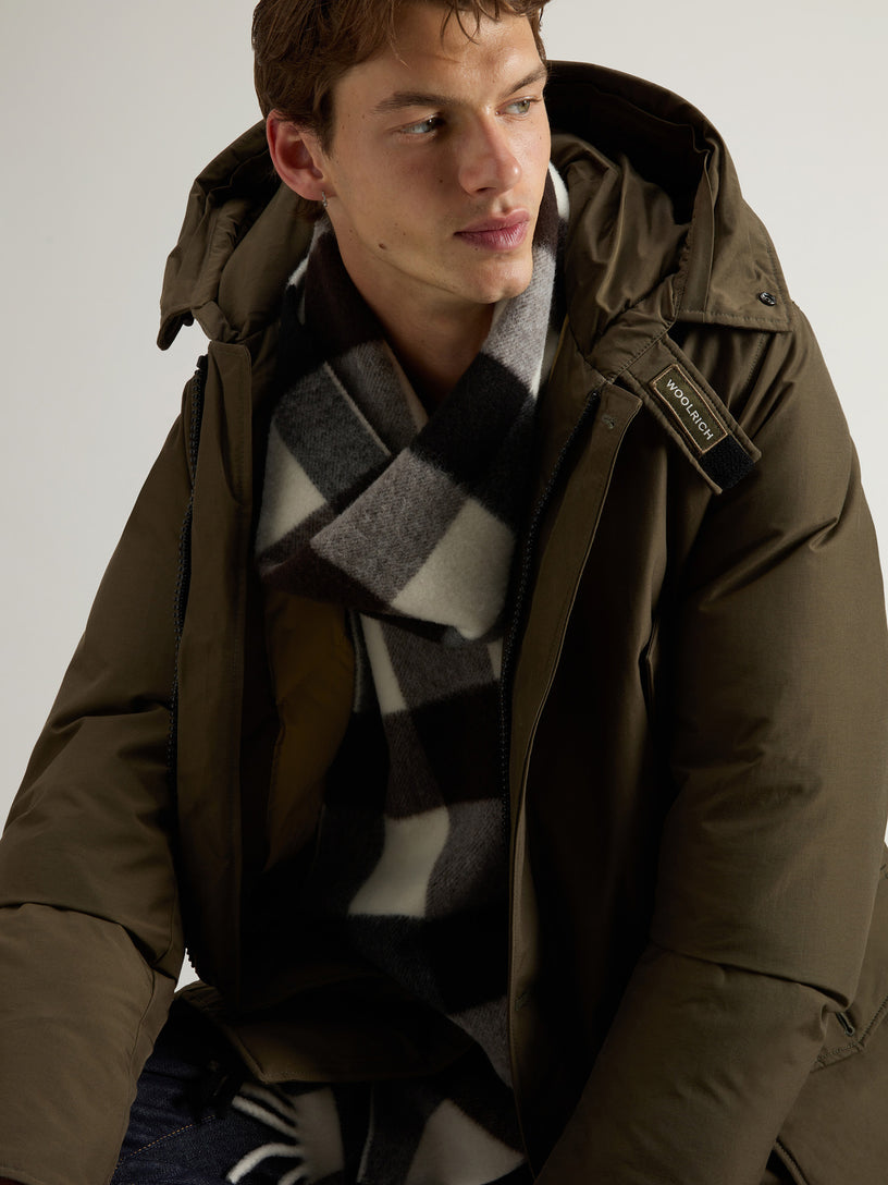 Arctic Parka in Ramar Cloth with removable fur