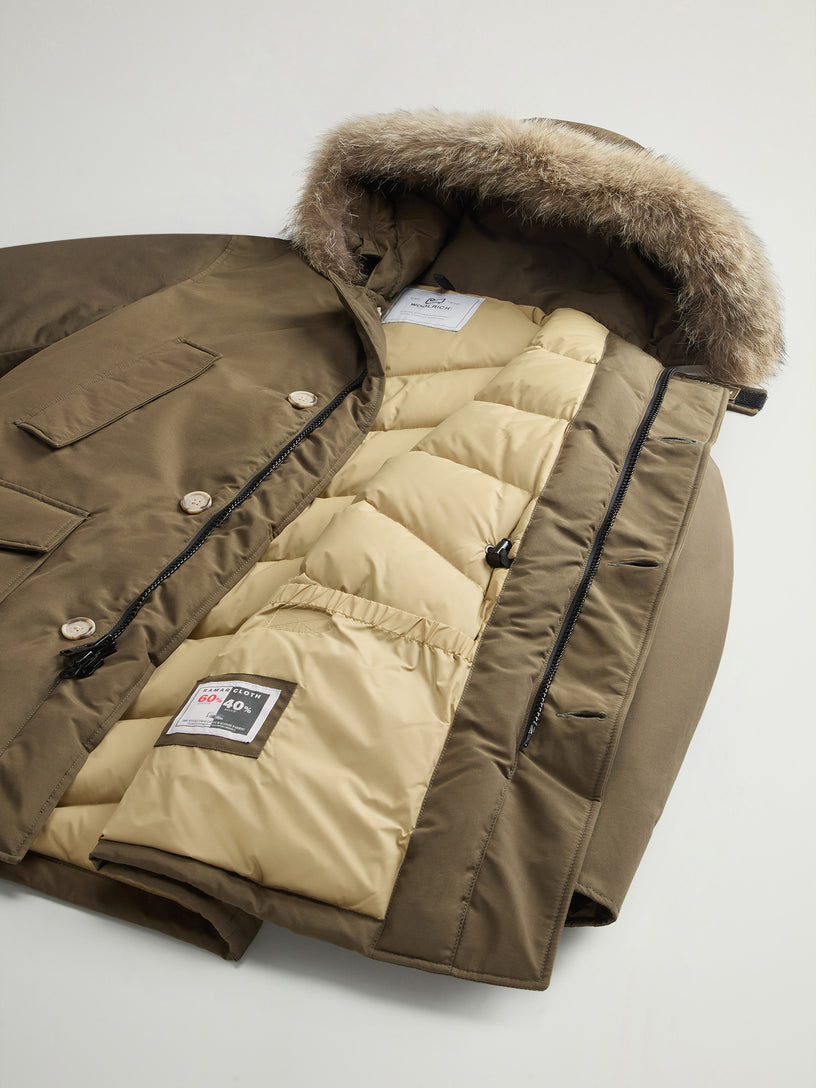 Arctic Parka in Ramar Cloth with removable fur