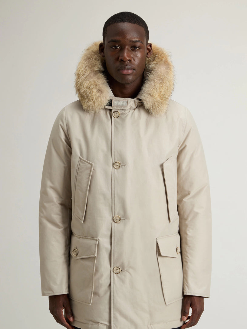 Arctic Parka in Ramar Cloth with removable fur