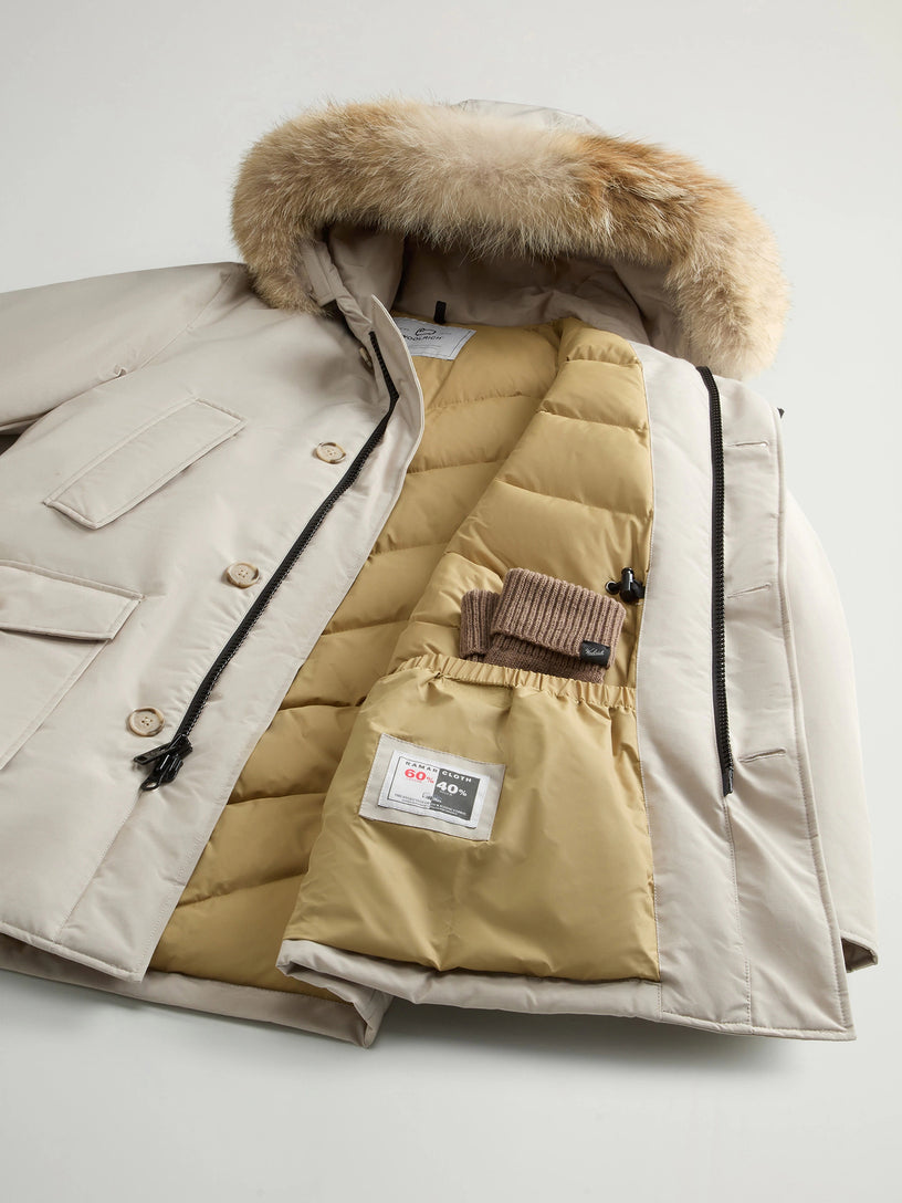 Arctic Parka in Ramar Cloth with removable fur
