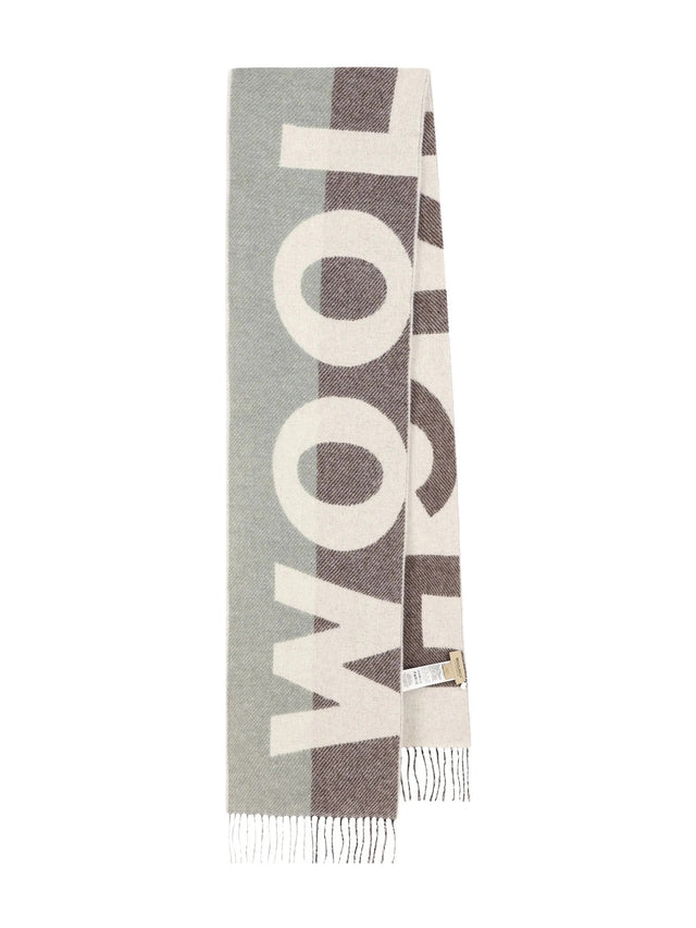 Wool blend scarf