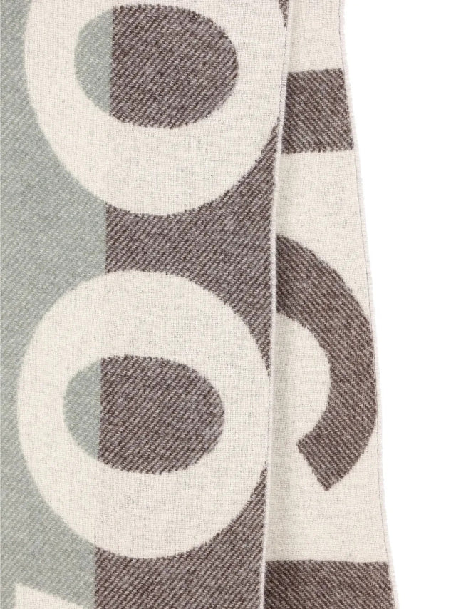 Wool blend scarf