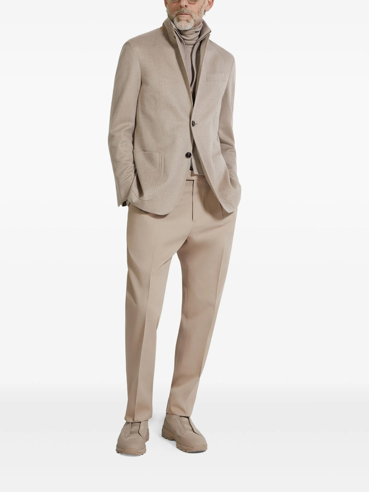 Cotton-wool trousers